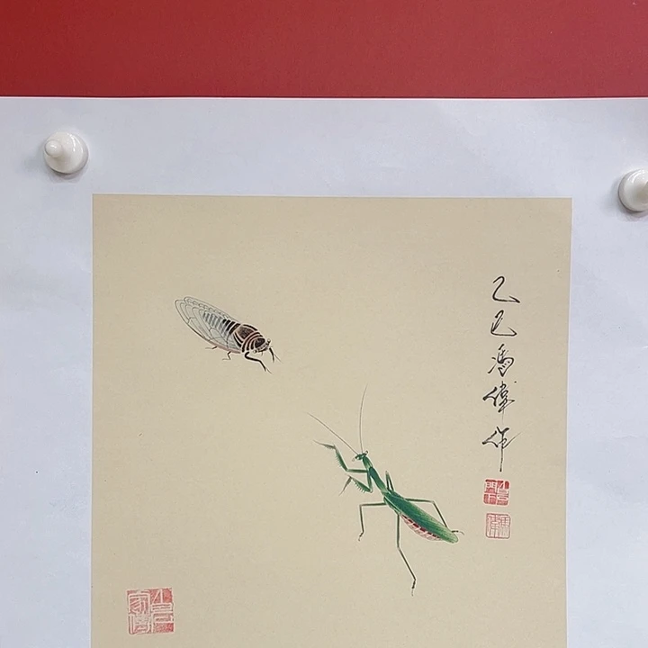 国画冯老师手绘作品