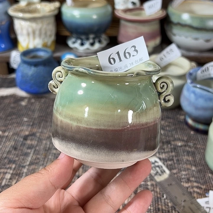 口5 手工花盆满30包邮