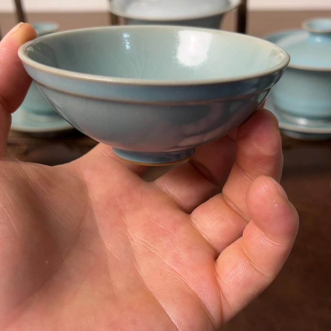 小碗杯天青釉全品