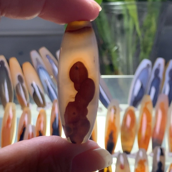 合金玛瑙/玉髓珠宝半成品16