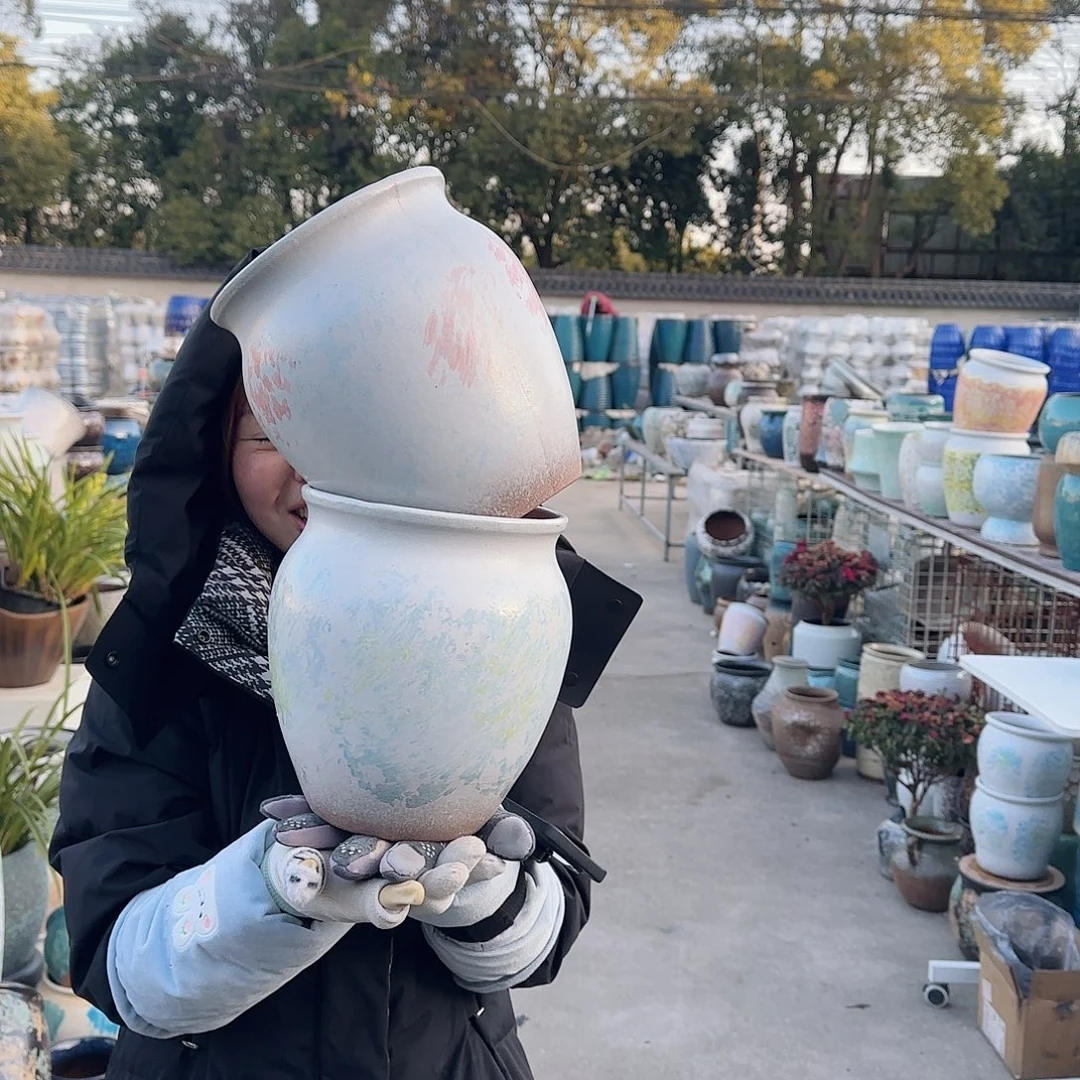 王嫂花盆1214-336高21口17