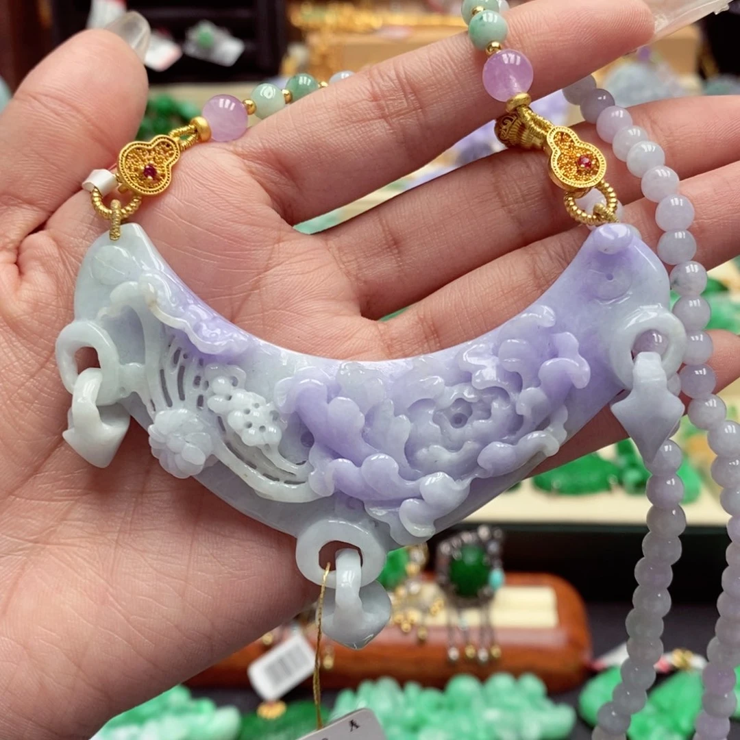 颈饰未镶嵌翡翠翡翠吊坠