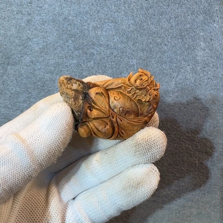富**郑崖柏摆件手把件等