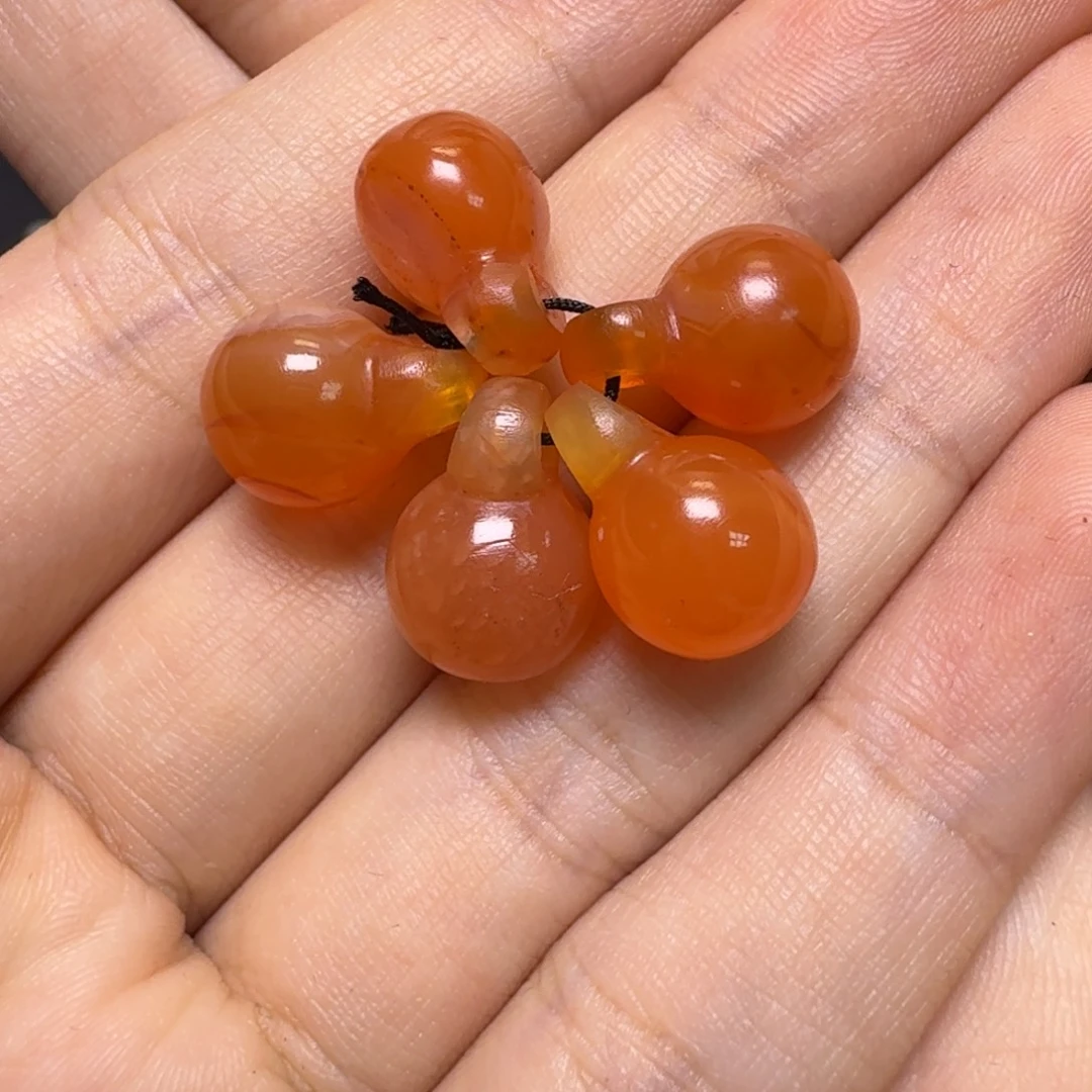 半***城玛瑙/玉髓未镶嵌颈饰吊坠