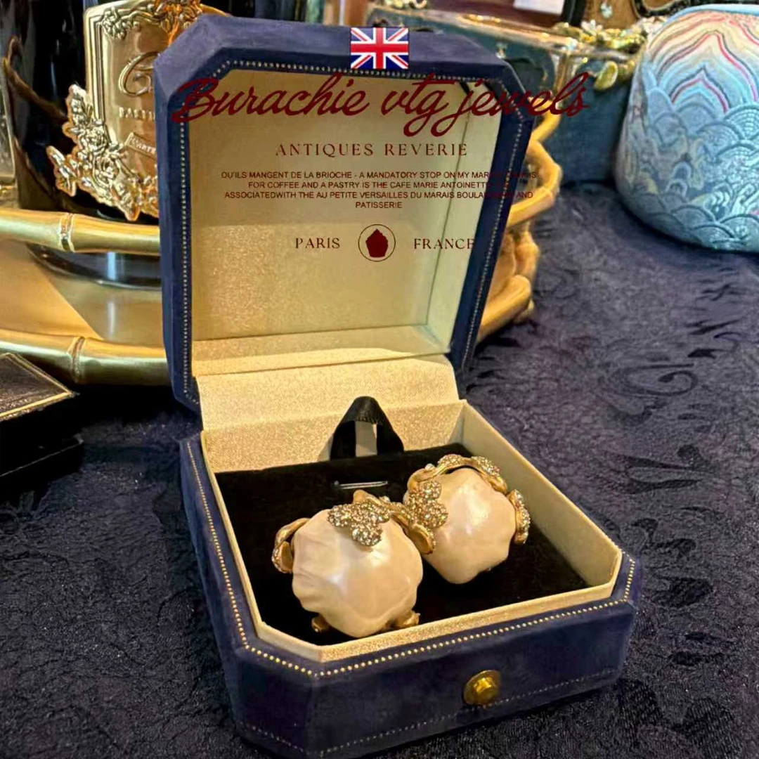 铜合金仿水晶耳饰 【7173】周年珍藏英｜经典原标克拉款CrownFrett