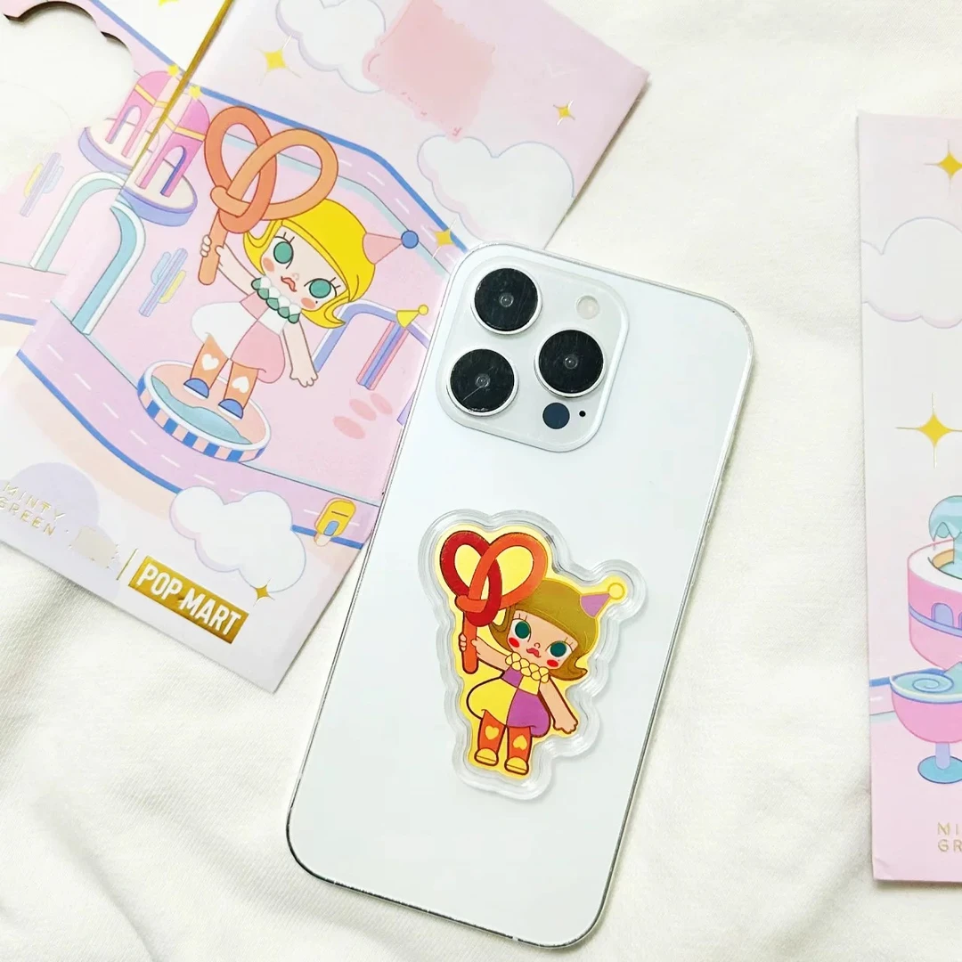 泡泡马特手机贴纸摆件带同款包装送闺蜜好友女友老婆生日节日礼物