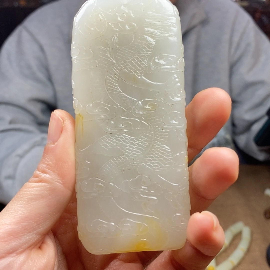 和田玉颈饰未镶嵌曙***头