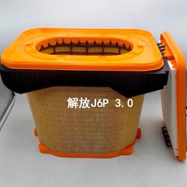 适配新款解放J6P3.0空气滤芯领航560马力过留空滤1109060-70N-C00