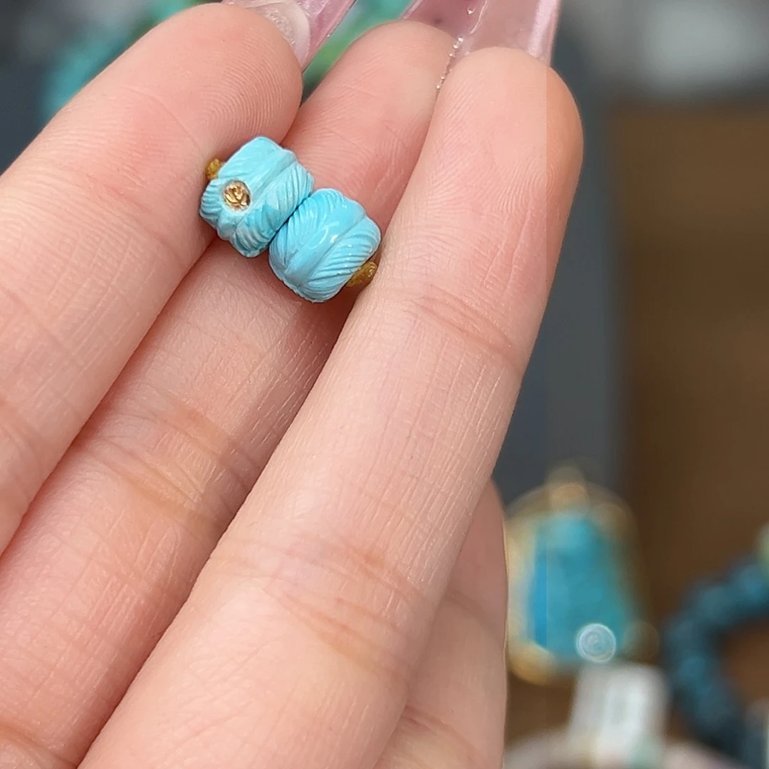 绿松石珠宝奇石未镶嵌