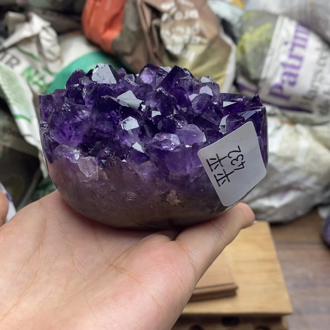 未镶嵌紫晶大型摆件（非配饰）鸡**话