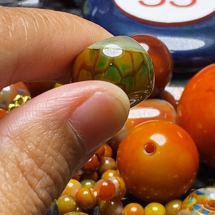 老***哥玛瑙/玉髓未镶嵌颈饰
