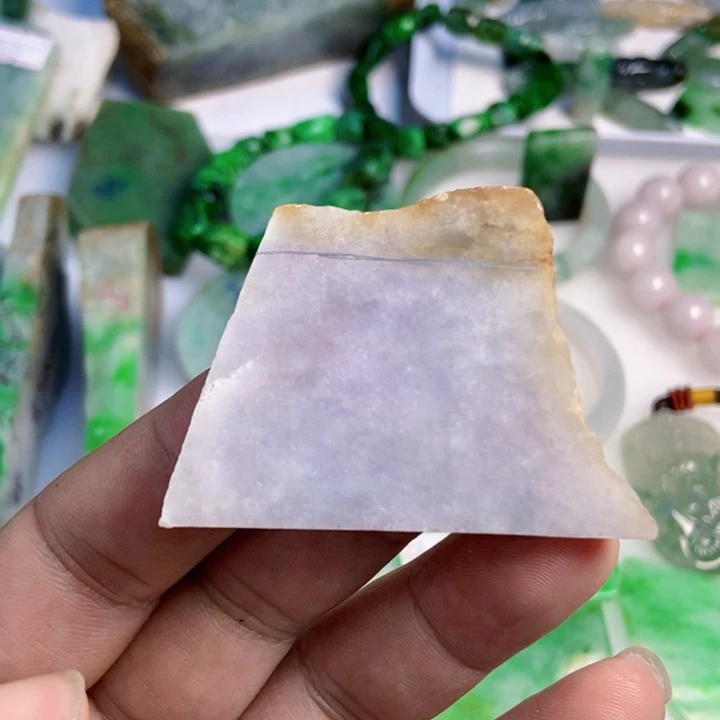 翡翠散珠天然翡翠A货挂件