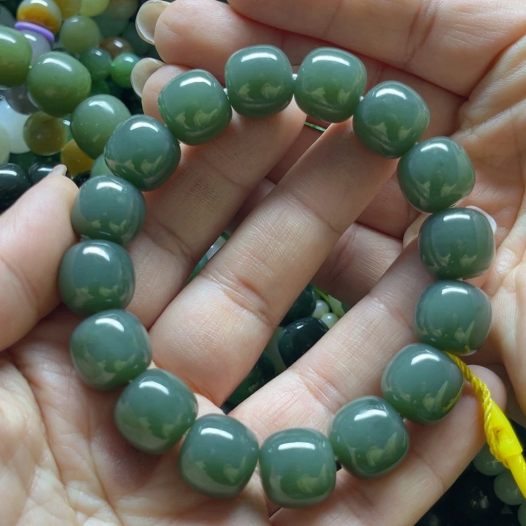 和田玉手链未镶嵌