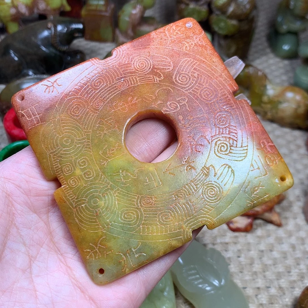 白玉菩提吊坠挂件