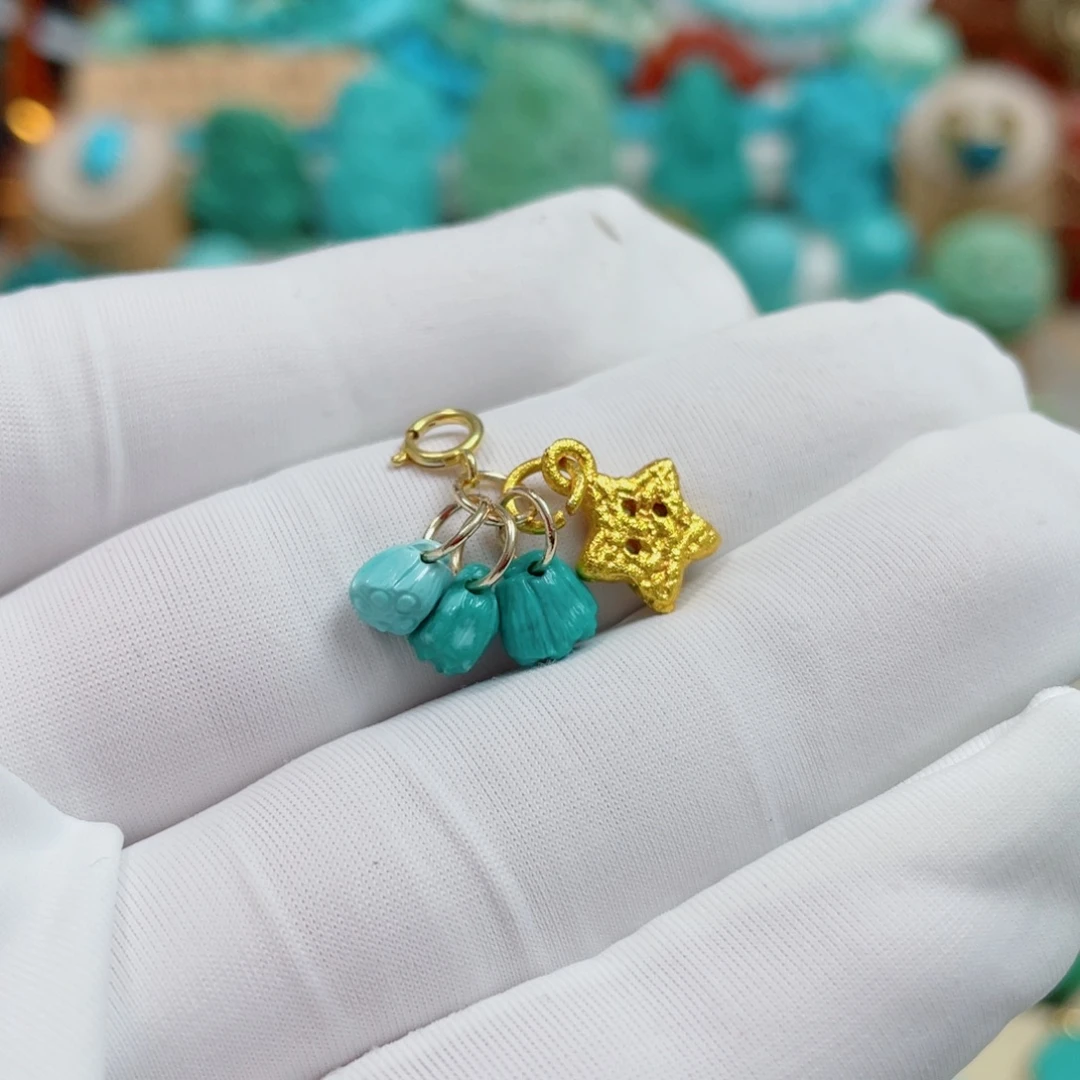 绿松石未镶嵌珠宝奇石