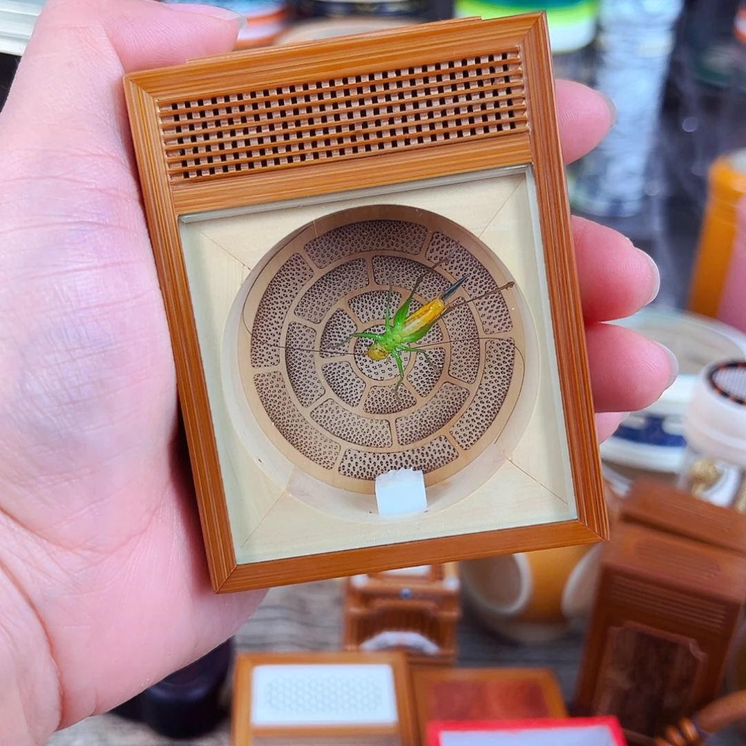 城墙砖竹林金钟盒配糖果