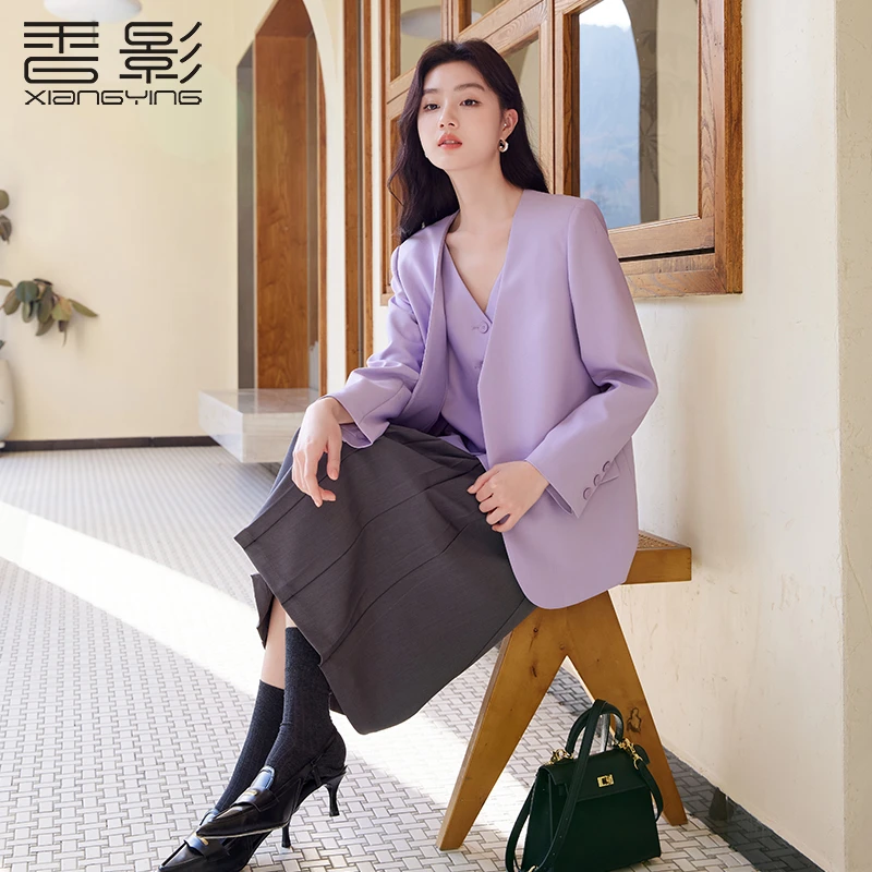 I841215西装 香影休闲百搭时尚显瘦春新款西