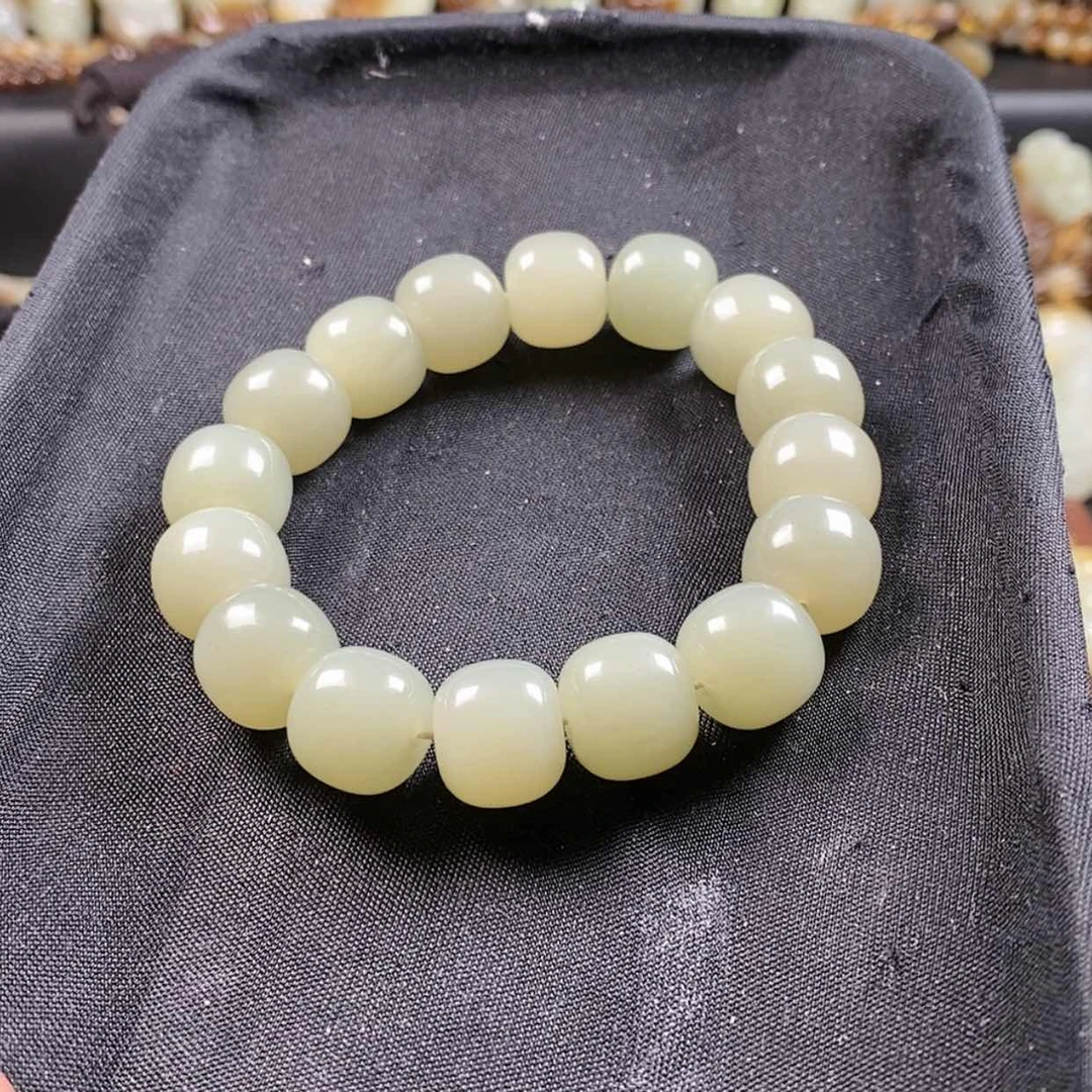 【闪购商品】和田玉（糖玉）手链未镶嵌