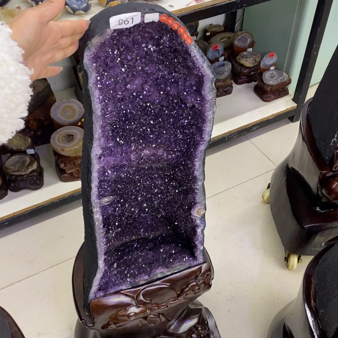 水晶摆件婷未镶嵌