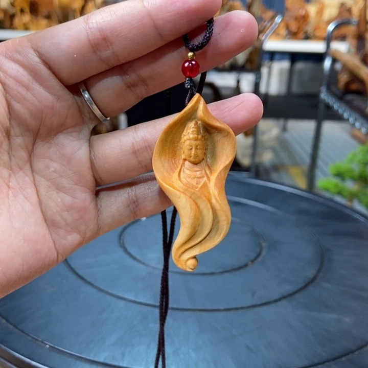 柏木（崖柏）手把件