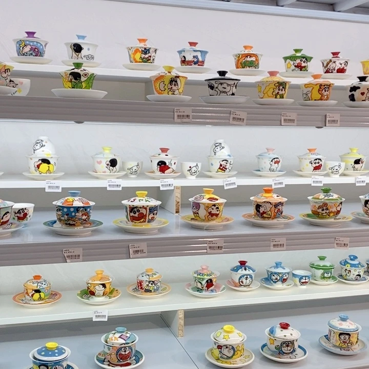 高温釉下彩纯手工手绘