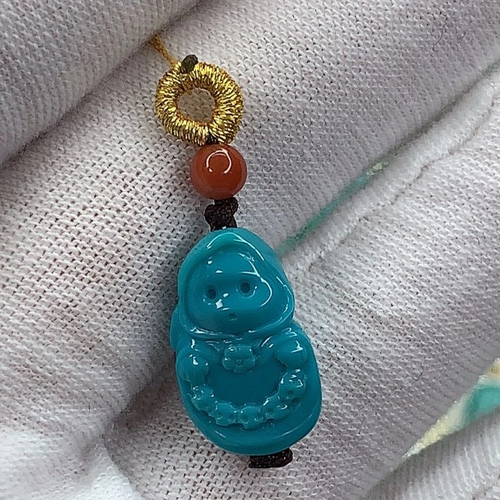 绿松石挂件未镶嵌