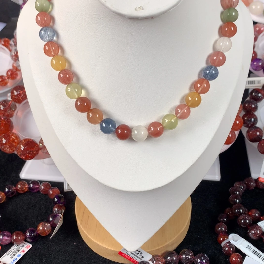 未镶嵌手链水晶收藏兔毛项链