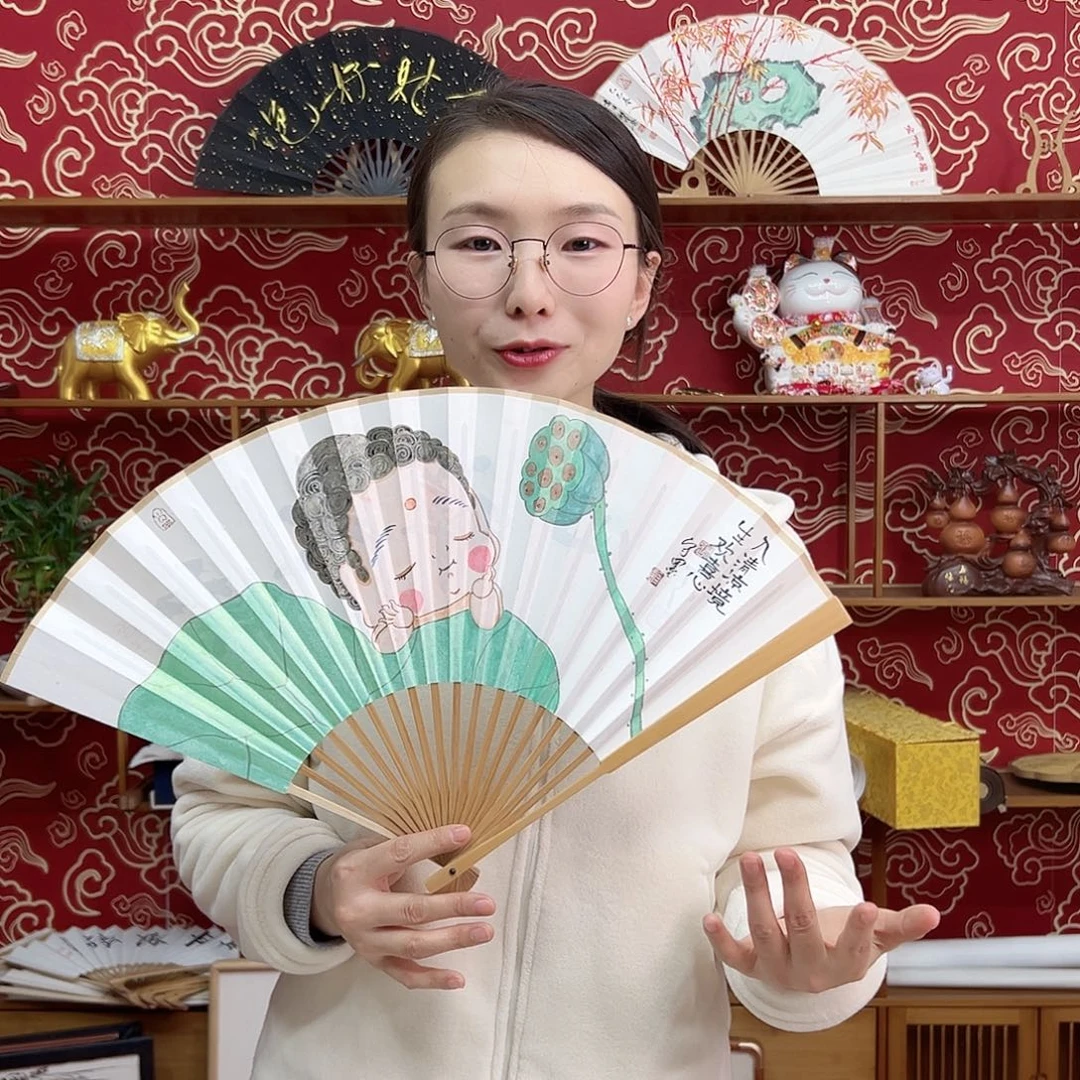 书法书法 95寸玉竹 手写手绘 默认粘好