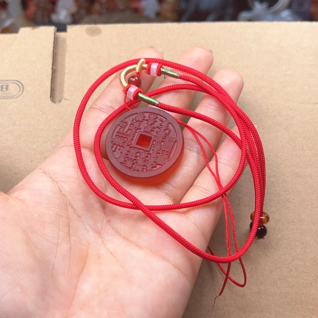 玛瑙/玉髓颈饰合金o****d