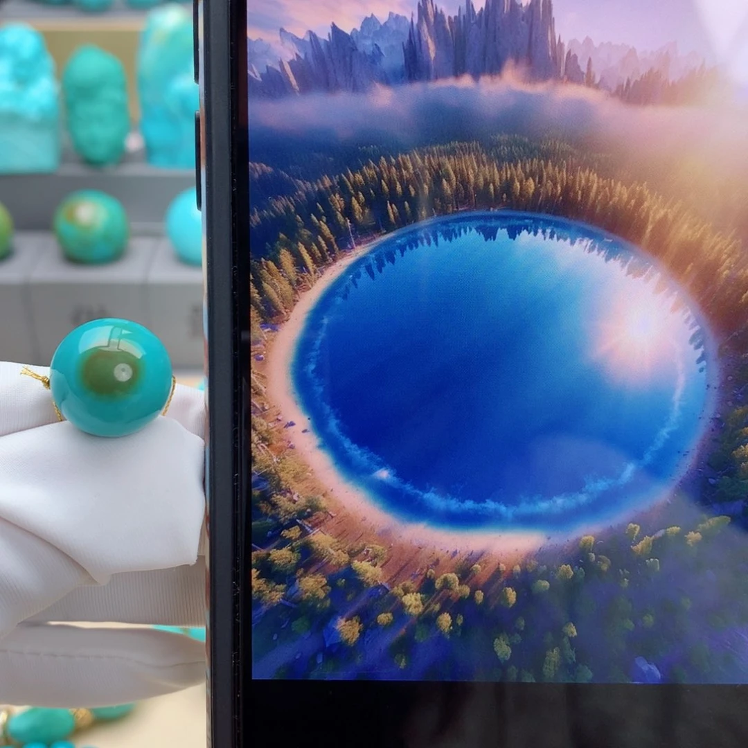 未镶嵌绿松石挂件