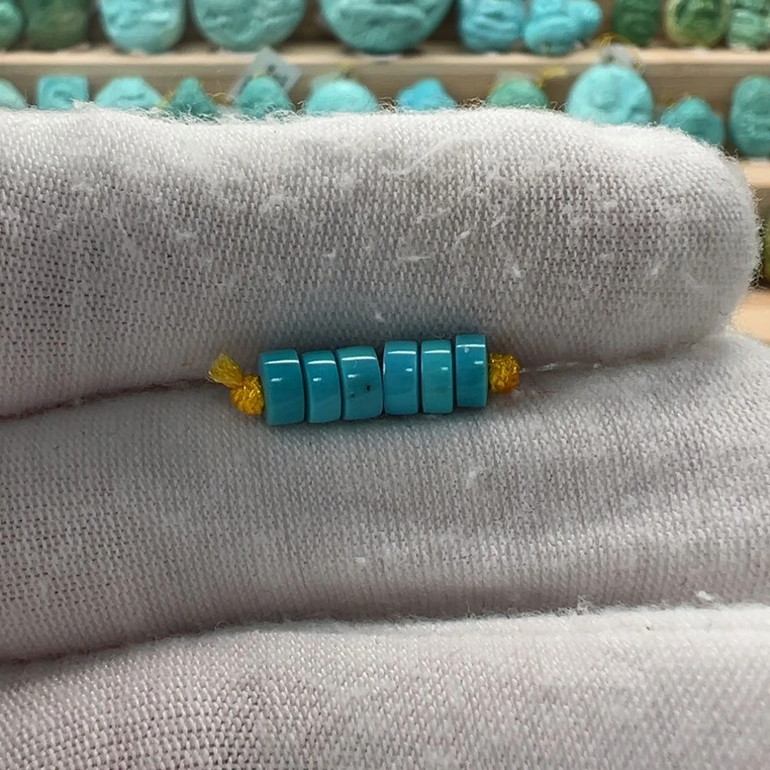未镶嵌绿松石隔片4.5mm