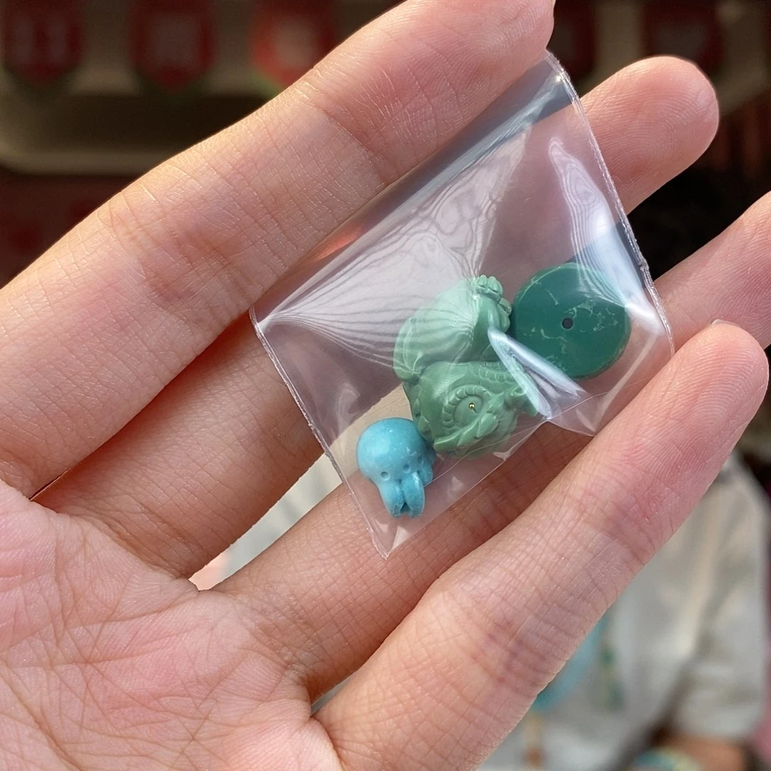 未镶嵌绿松石珠宝奇石