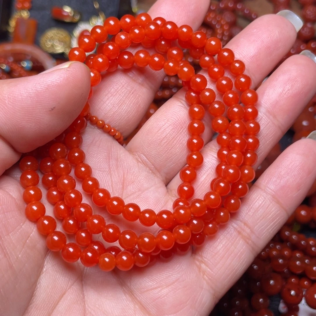 未镶嵌手链南红玛瑙