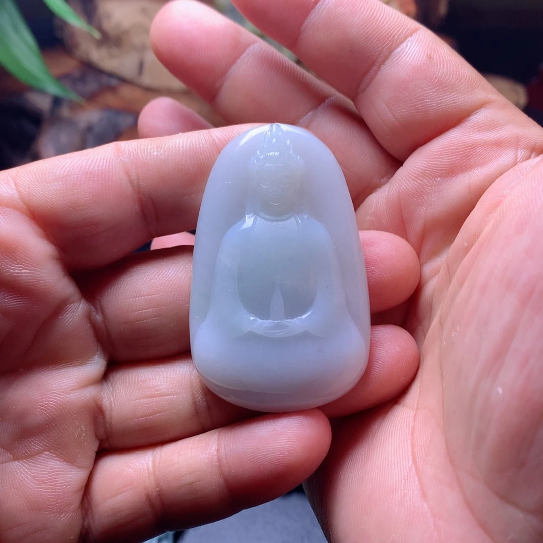 定制翡翠未镶嵌小**人翡翠