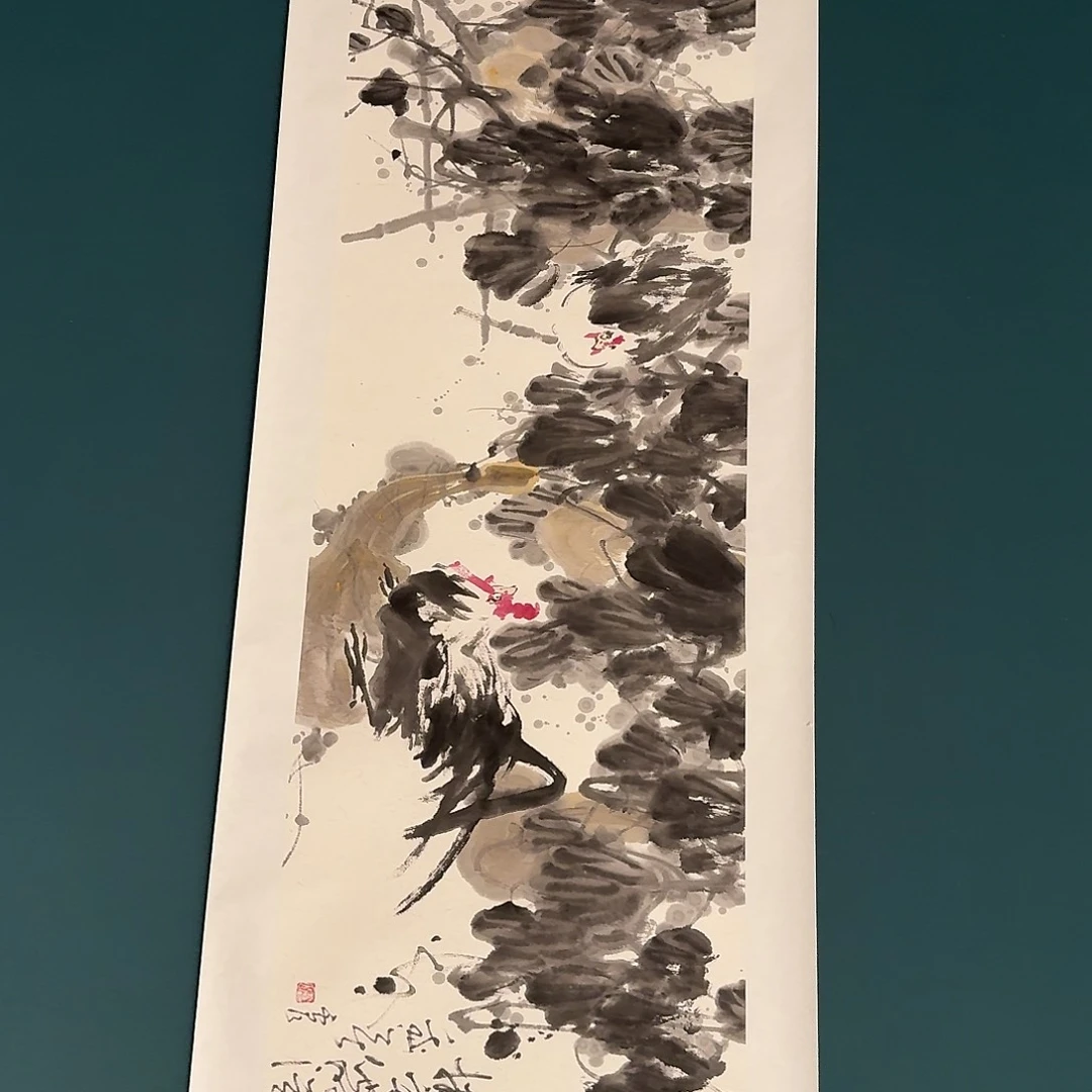 国画雷公老师作品画作