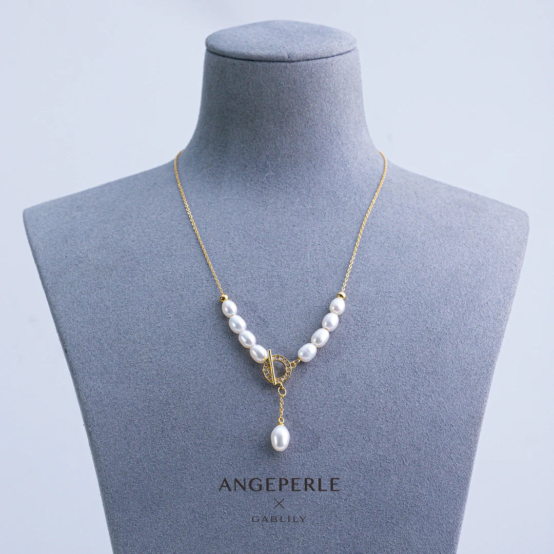 【天使之泪专场】淡水珍珠套链6-6.5mm小香风时尚精致百变多戴款DF