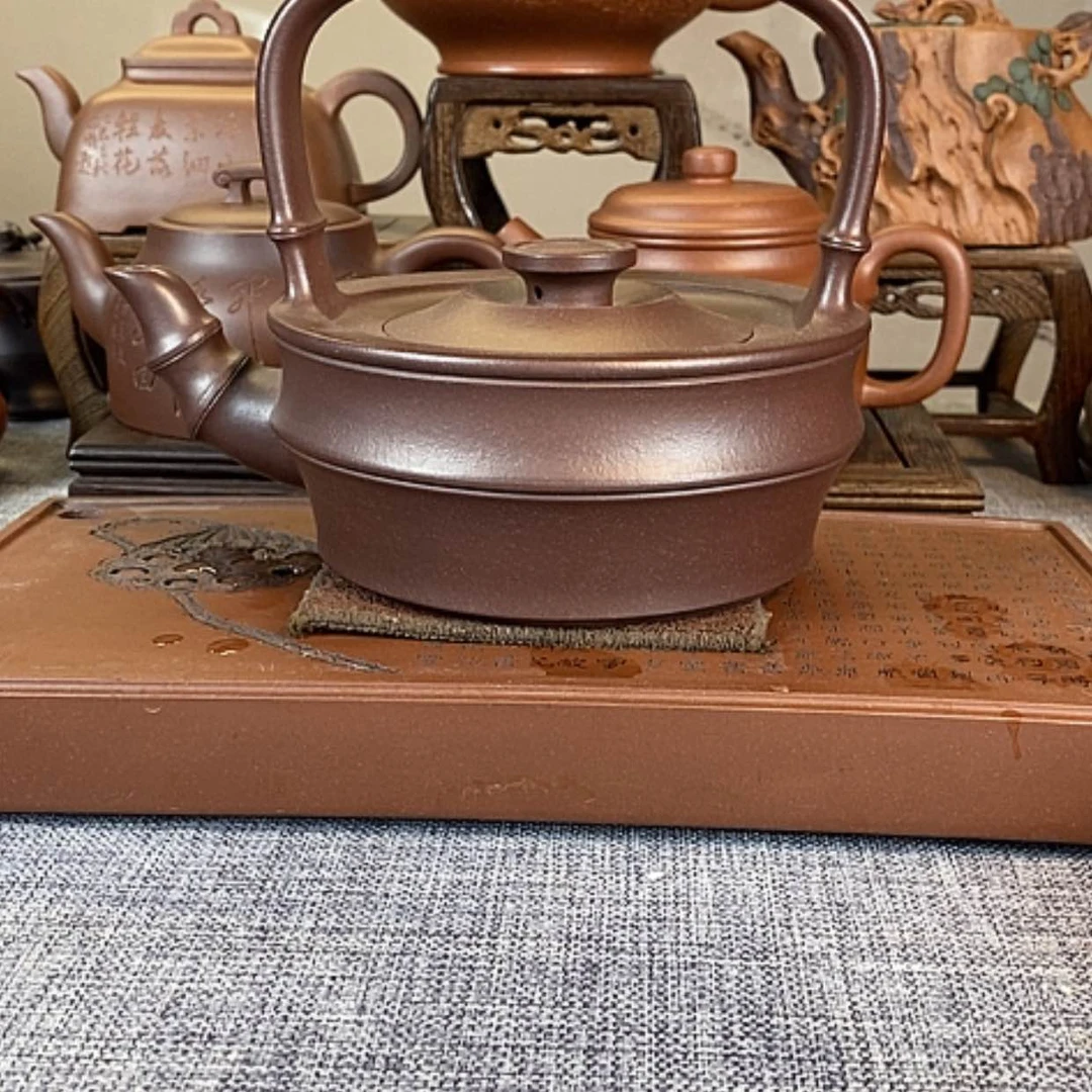 【闪购商品】茶壶紫砂飞****翔宜兴紫砂壶收藏