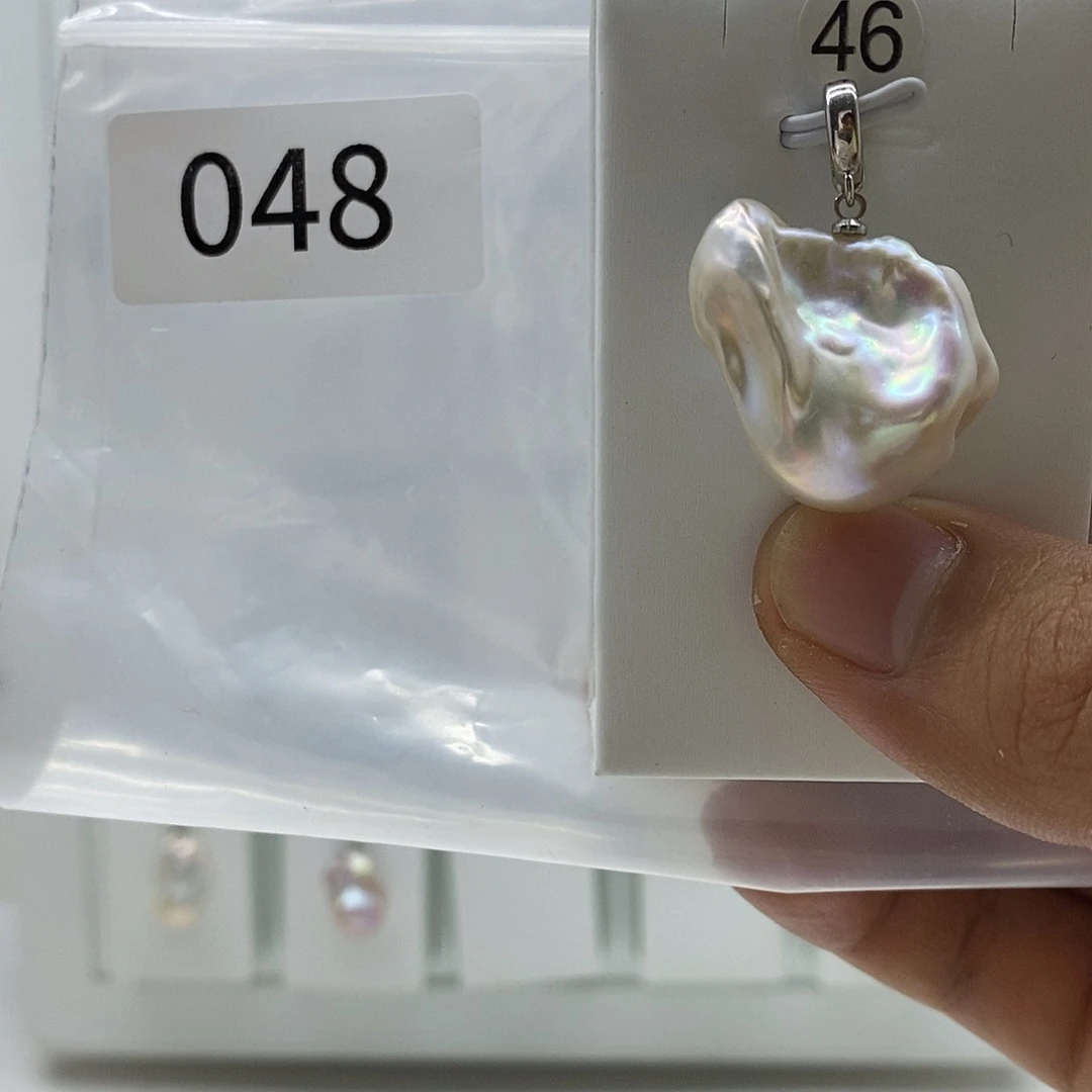巴洛克珍珠001合金淡水珍珠