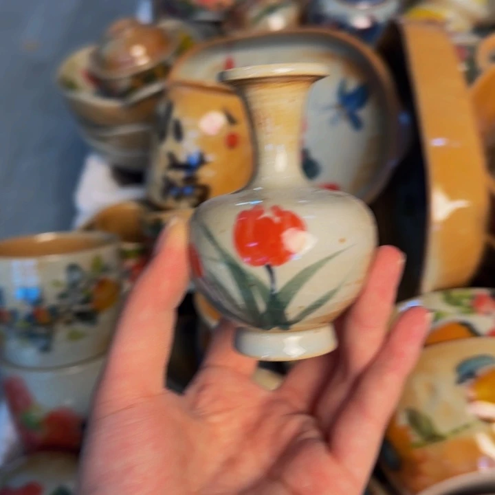 瓷片景德镇手工手绘陶瓷