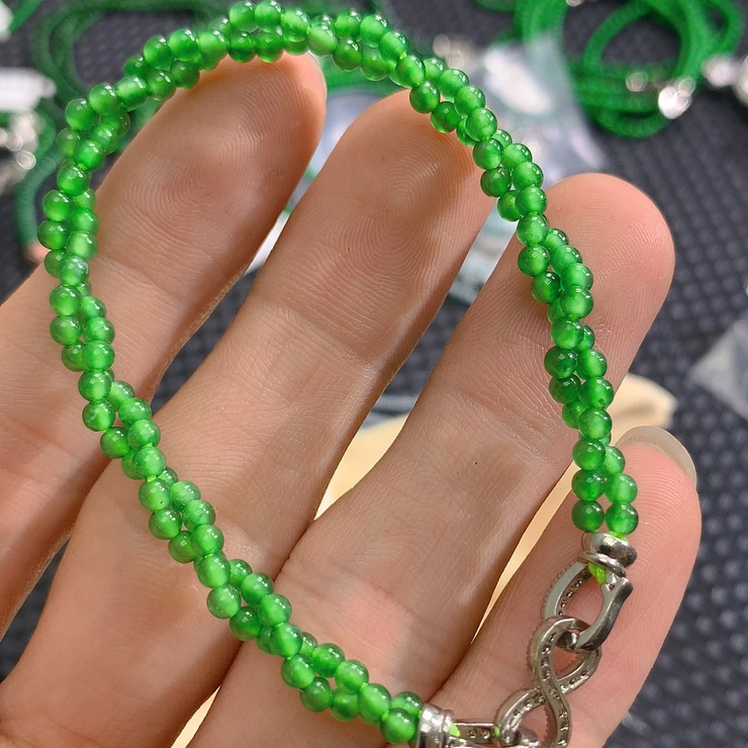 翡翠手链未镶嵌翡翠3.0