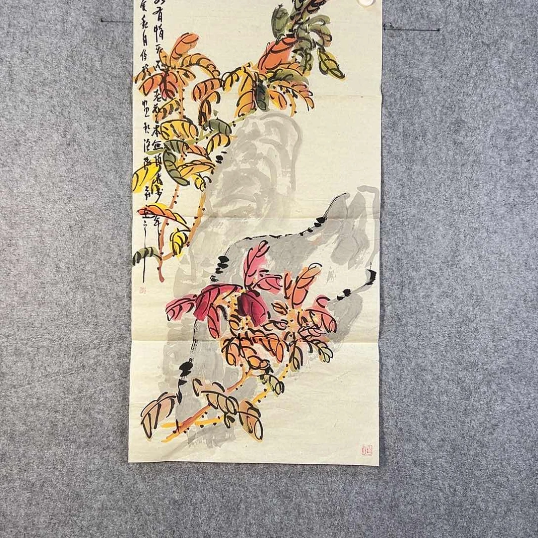 国画368 花鸟在此处飞翔也不太可能
