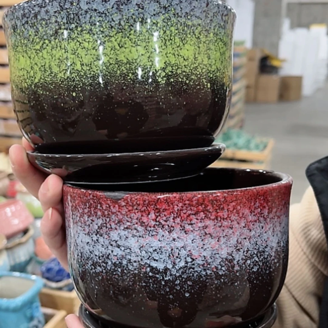 【闪购商品】陶瓷花盆