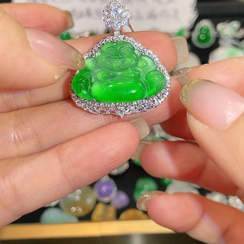 【闪购商品】颈饰未镶嵌翡翠天然翡翠