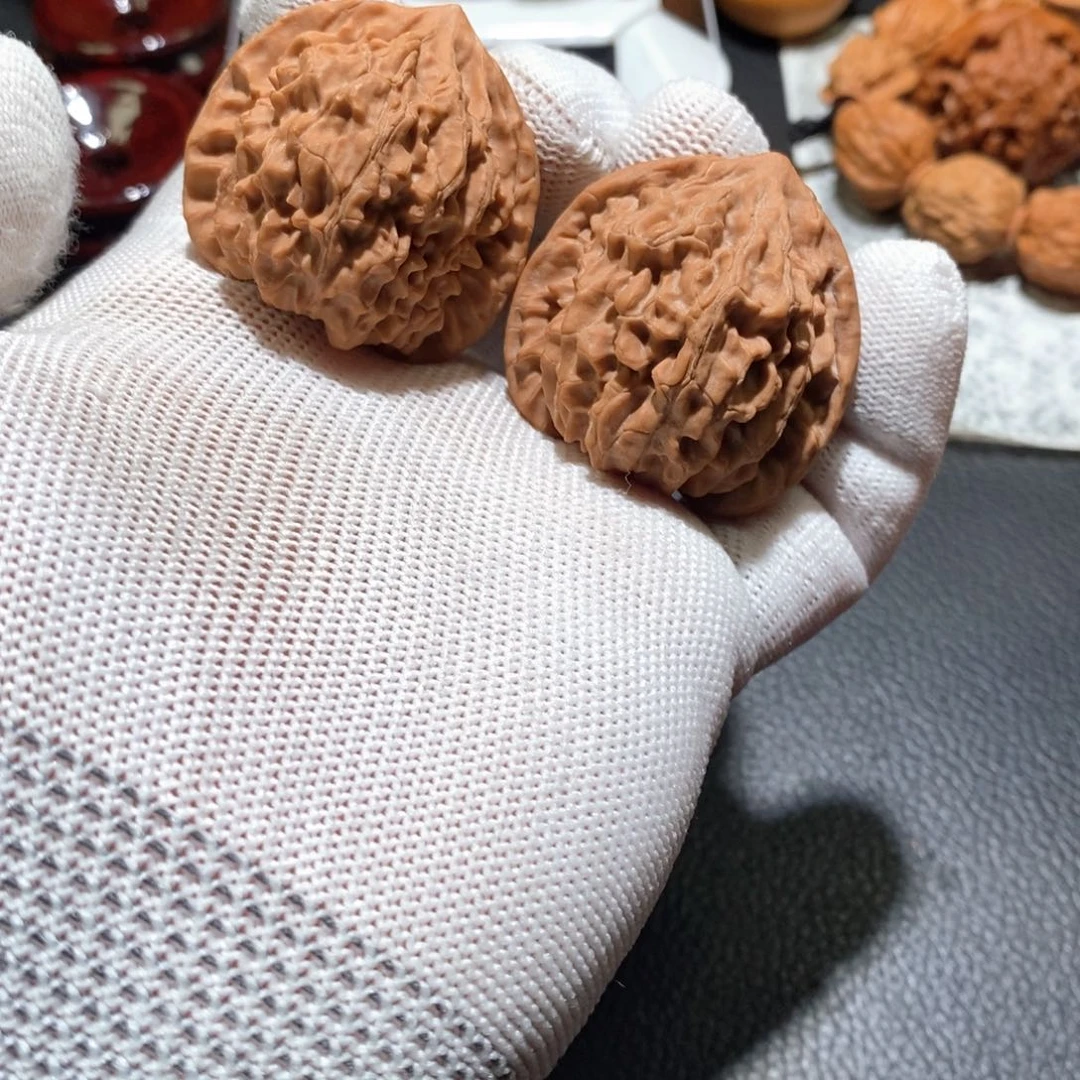 敞***）文玩核桃把件0318野火38（全）