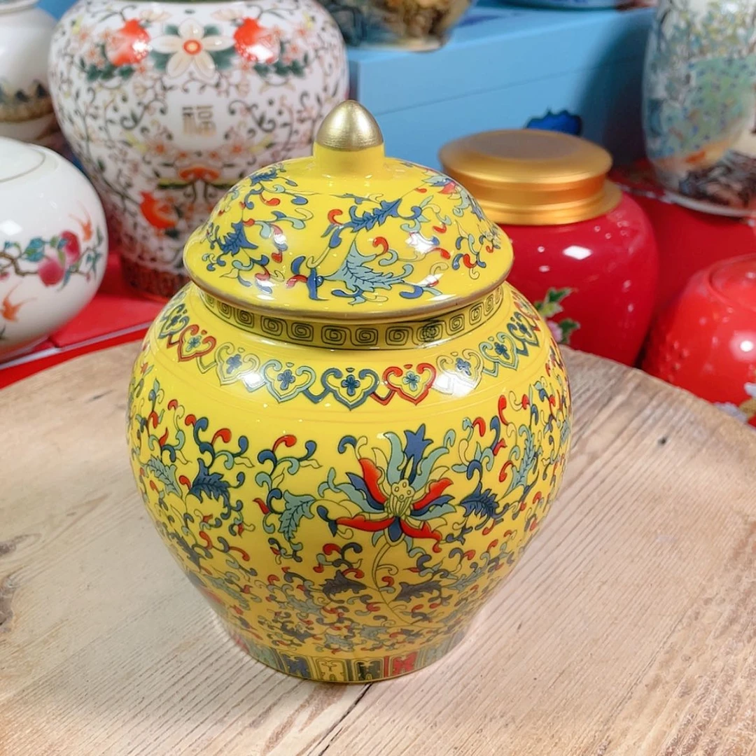 【闪购商品】罐陶瓷茶叶罐密封罐