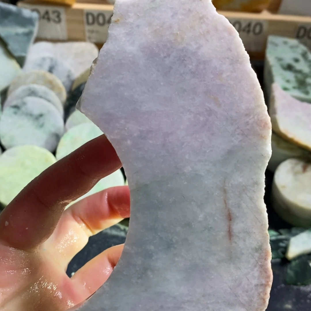 颈饰未镶嵌翡翠天然翡翠