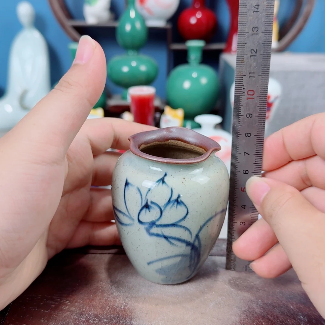 陶瓷手工小花器摆件