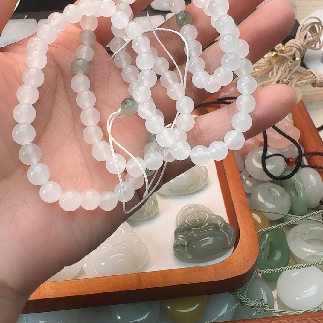 石英质玉未镶嵌手链项链