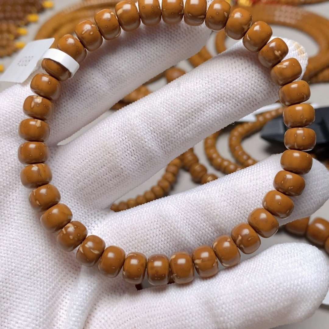 手串紫金鼠鼠尖纯肉花皮短轴7.7*5.3