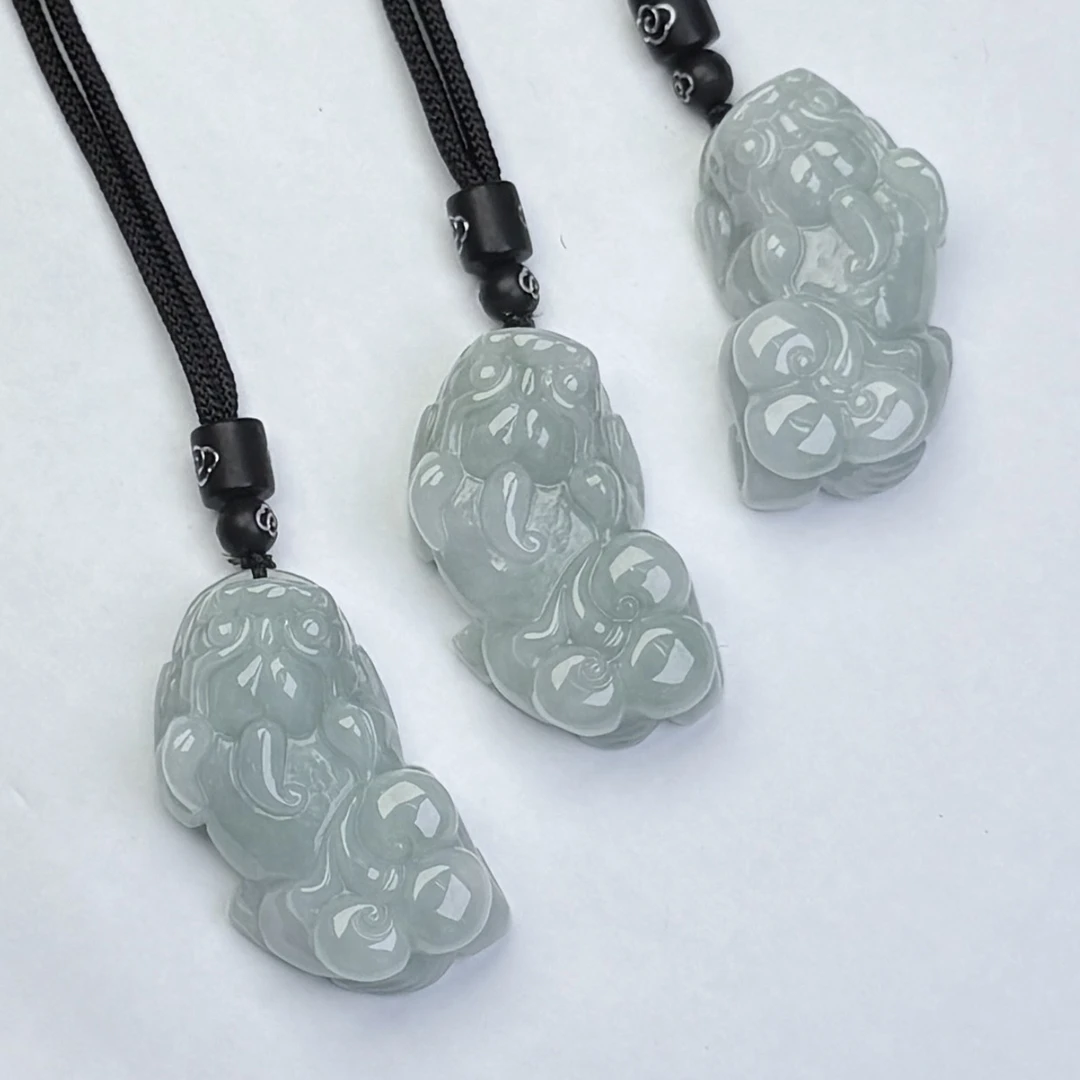 290700/天然缅甸翡翠A货貔貅   多样性一件发